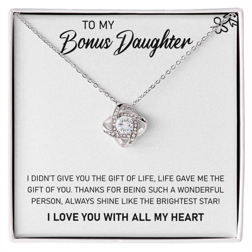 To My Bonus Daughter, Always Shine Like The Brightest Star